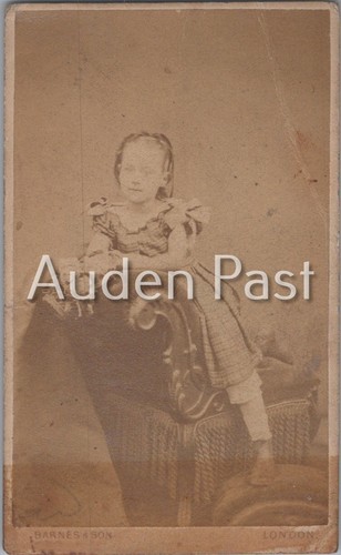 Victorian cdv photograph child - cdv,