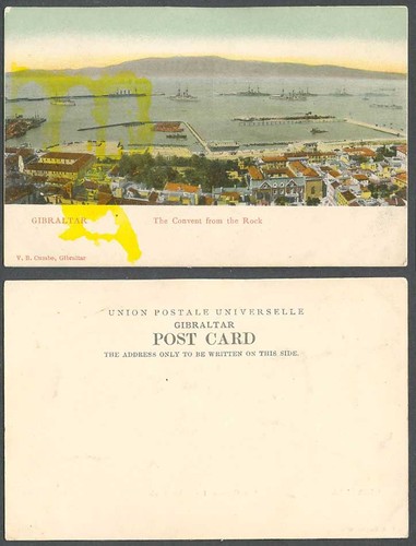 Gibraltar old colour - gibraltar,