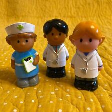 ELC Happyland Hospital Nurse Doctor Emergency Service Figures Bundle