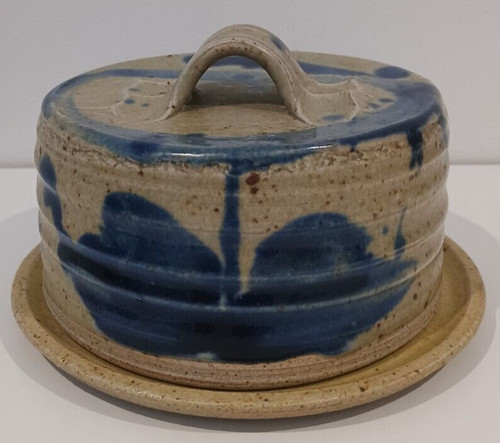 Vintage studio pottery butter - studio,
