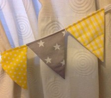 BUNTING CURTAIN NURSERY