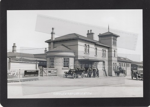 Gabowen railway station - railway,