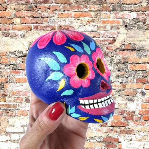 Dia muertos art colorful - muertos, art,