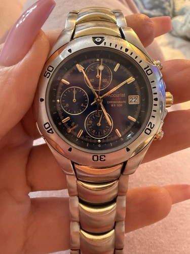 Accurist men silver - men's,