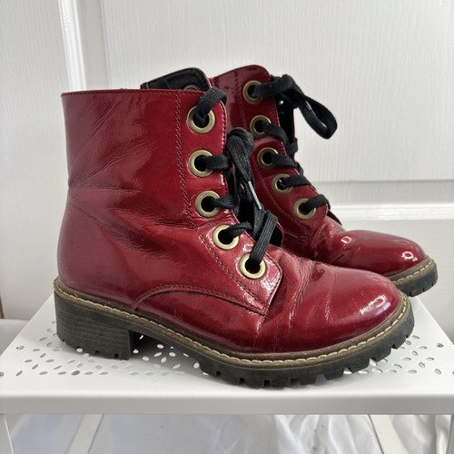 Pavers womens red - womens, patent