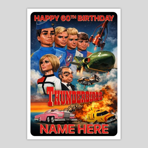 Thunderbirds personalised - thunderbirds,