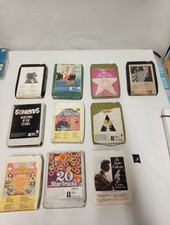8 track tapes joblot Untested