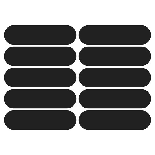 Set reflective motorcycle - 10,