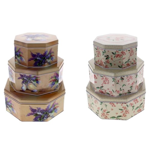 Set cake storage tins - 3,