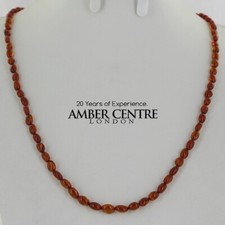 German Healing Power Genuine Natural Baltic Amber Necklace A0304 RRP£70!!!