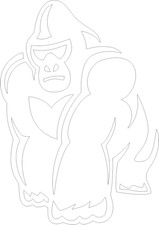 GORILLA SILVER BACK VINYL