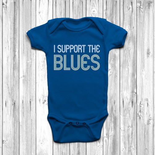 Support the blues baby - the,