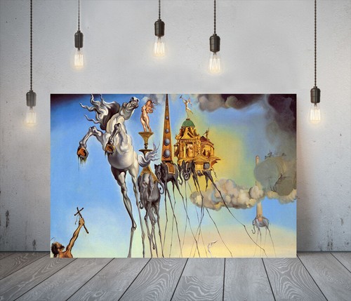 Dali temptation anthony - temptation, of