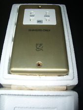 MK 703 SAB 2 Gang Shaver Socket Dual Voltage 115/230v ~ 220-240v Input