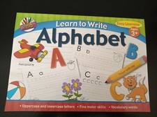 A4 Kids Learn to Write Alphabet Handwriting Practice Book Pad Pre School Infants
