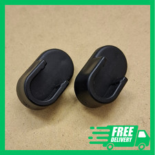 126921 x 2 IKEA TRYSIL SYVDE MAMMUT HOFORS Rail Support Brackets - BLACK