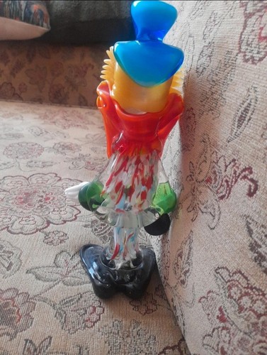 Murano glass clown - murano, vintage