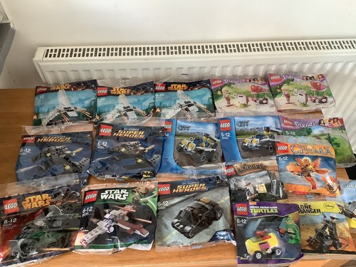 Lego poly bags sealed job - lego,