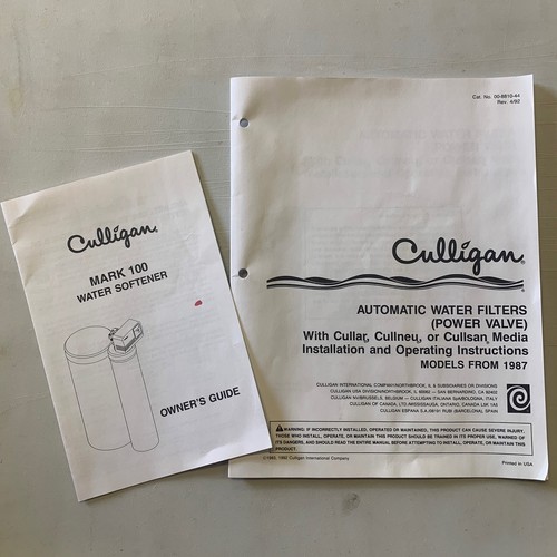 Vintage culligan mark 100 - culligan,