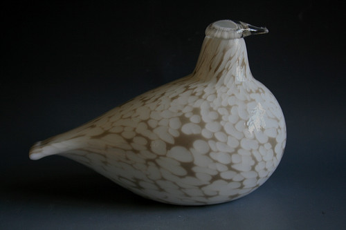 Oiva toikka glass bird - toikka,