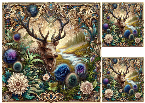 Rice paper decoupage - 1,