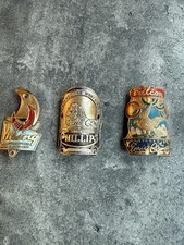 Vintage Cycle Head Tube  Badges Viking Falcon Phillips X3