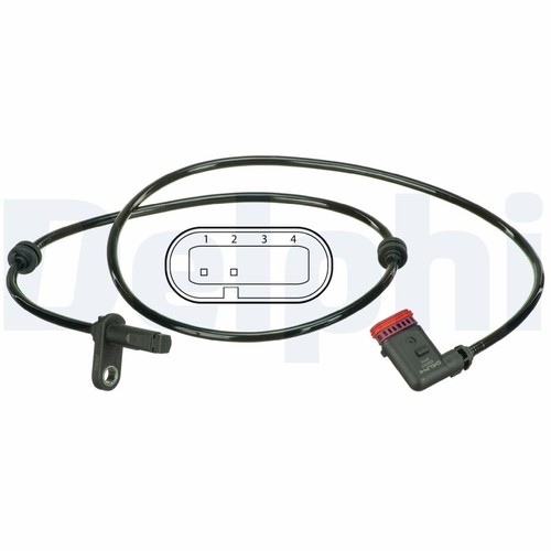 Sensor wheel speed delphi - speed,