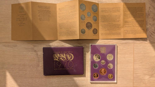 1970 royal mint - proof, set