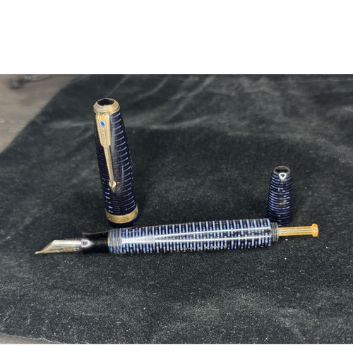 1946 parker vacumatic - 1946, blue
