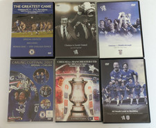 Lot x 6 Chelsea FC DVD bundle