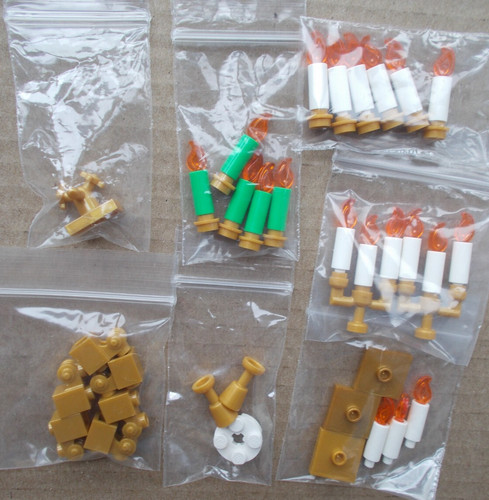 Lego candles flames - candles,