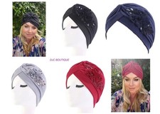 Sparkly Chemo Turban Sequin