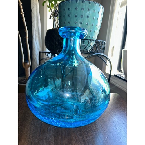 Large blue demijohn - large,