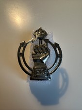 Original WW2 Royal Armoured Corps Cap Badge 2ND PATTERN - WWII British Army 