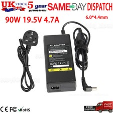 90W For Sony Bravia KDL-50W829B TV AC Adapter UK Mains Lead Power Supply Cable