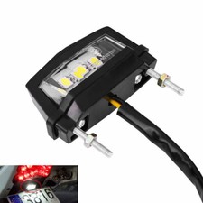 Motorcycle Trunk License Plate