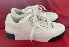 Size 5 - PUMA Cali White W -