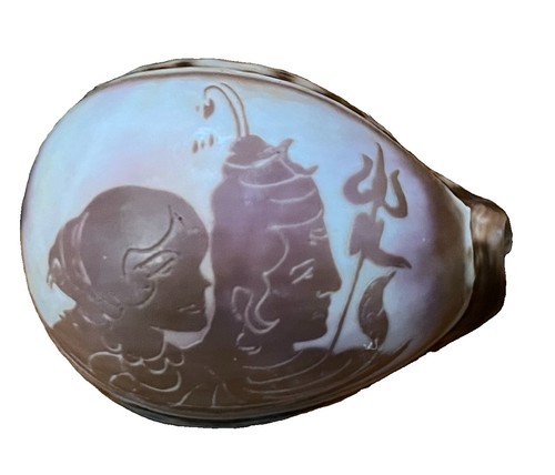 Beautiful hand carved tiger - hand,