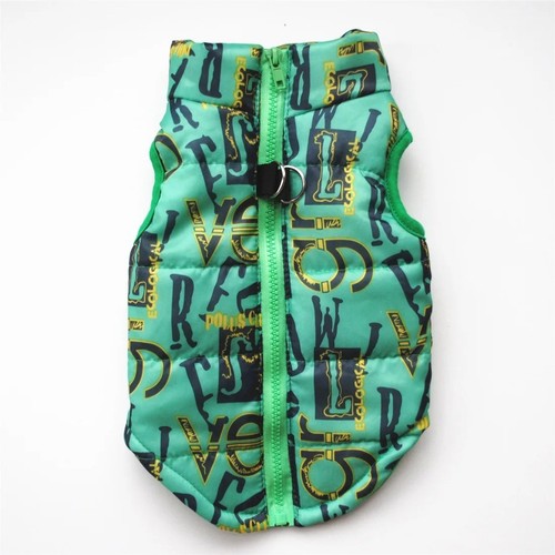 Warm dog vest waterproof - warm,