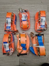 6x Ratchet Straps Tie Down