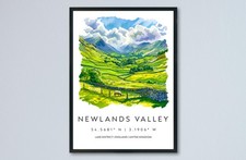 Newlands Valley Watercolor