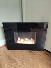 Adam Electric Fireplace Black, Model Torino 2000 Watts. Unit Only - No Sorround 