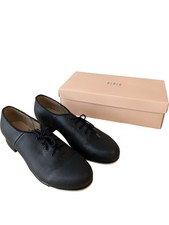 Bloch Tap Dance Shoes Black Leather Low Heel - Size 9