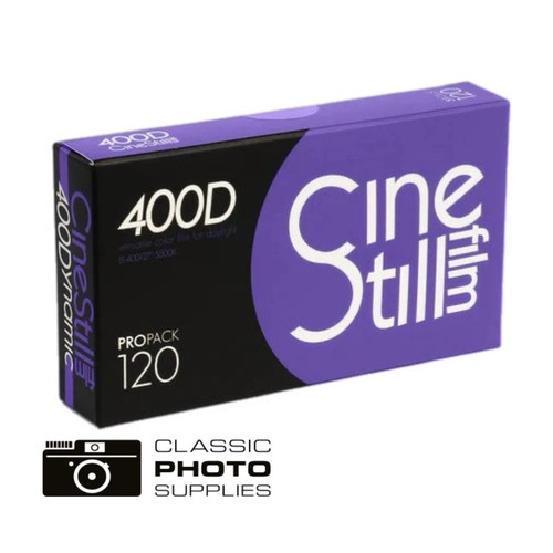 Cinestill 400d 120 film - cinestill,