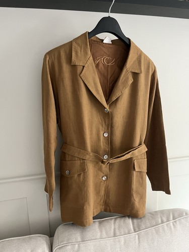 Brown linen safari - safari, size