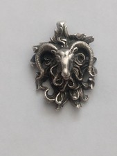 Sterling Silver 925 Rams Head