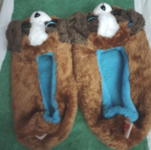 Doby plush child slippers - plush, child's