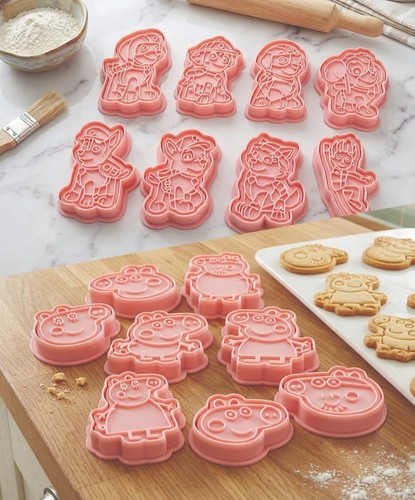 Cookie cutter set peppa - peppa, pig