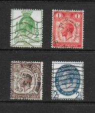 1929 UNIVERSAL POSTAL UNION CONGRESS SET SG434-437 USED