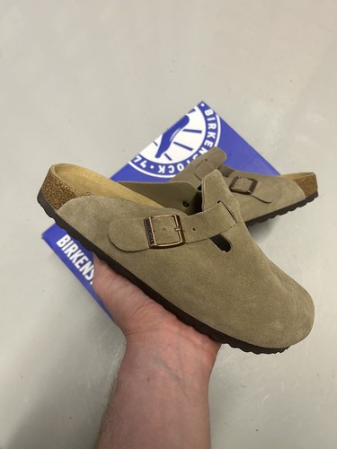 Birkenstock boston clog - clog, taupe